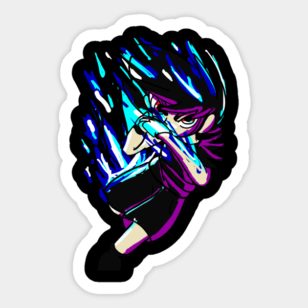 Boxing Asura Sticker by sonic7ischaos